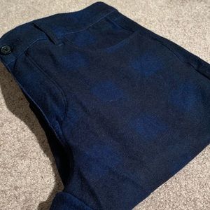 Mens ASOS Checkered Chinos